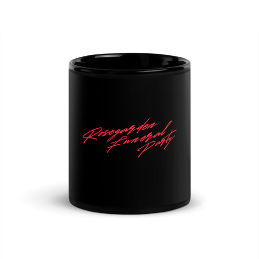Black Logo Glossy Mug