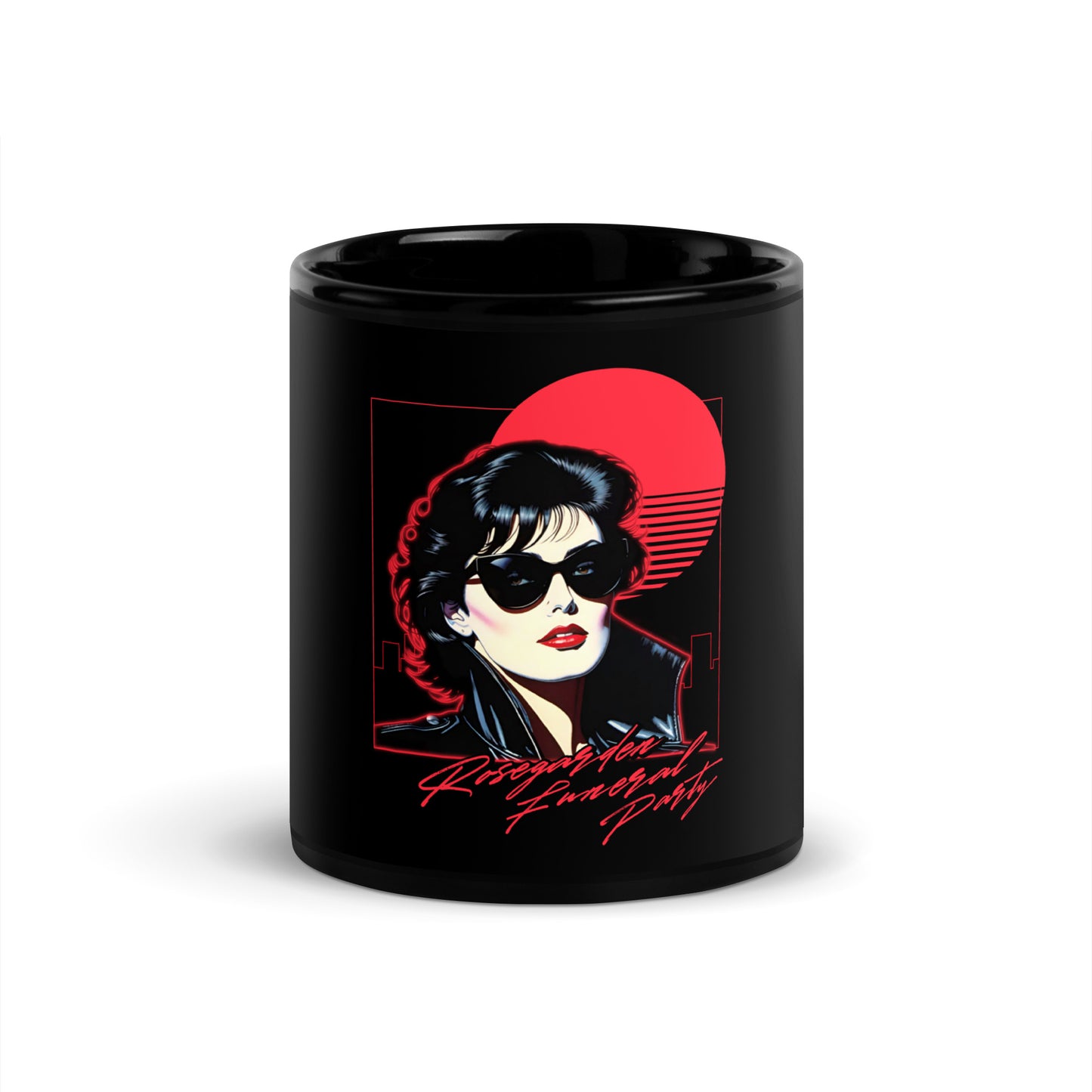 Black Glossy Mug