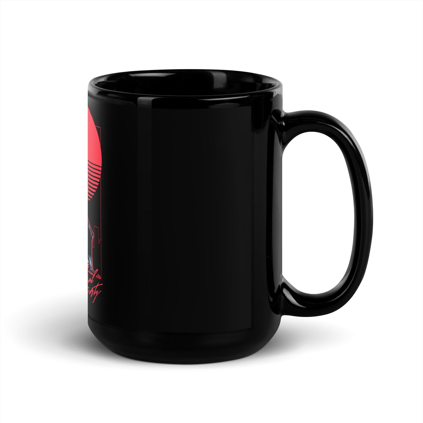 Black Glossy Mug
