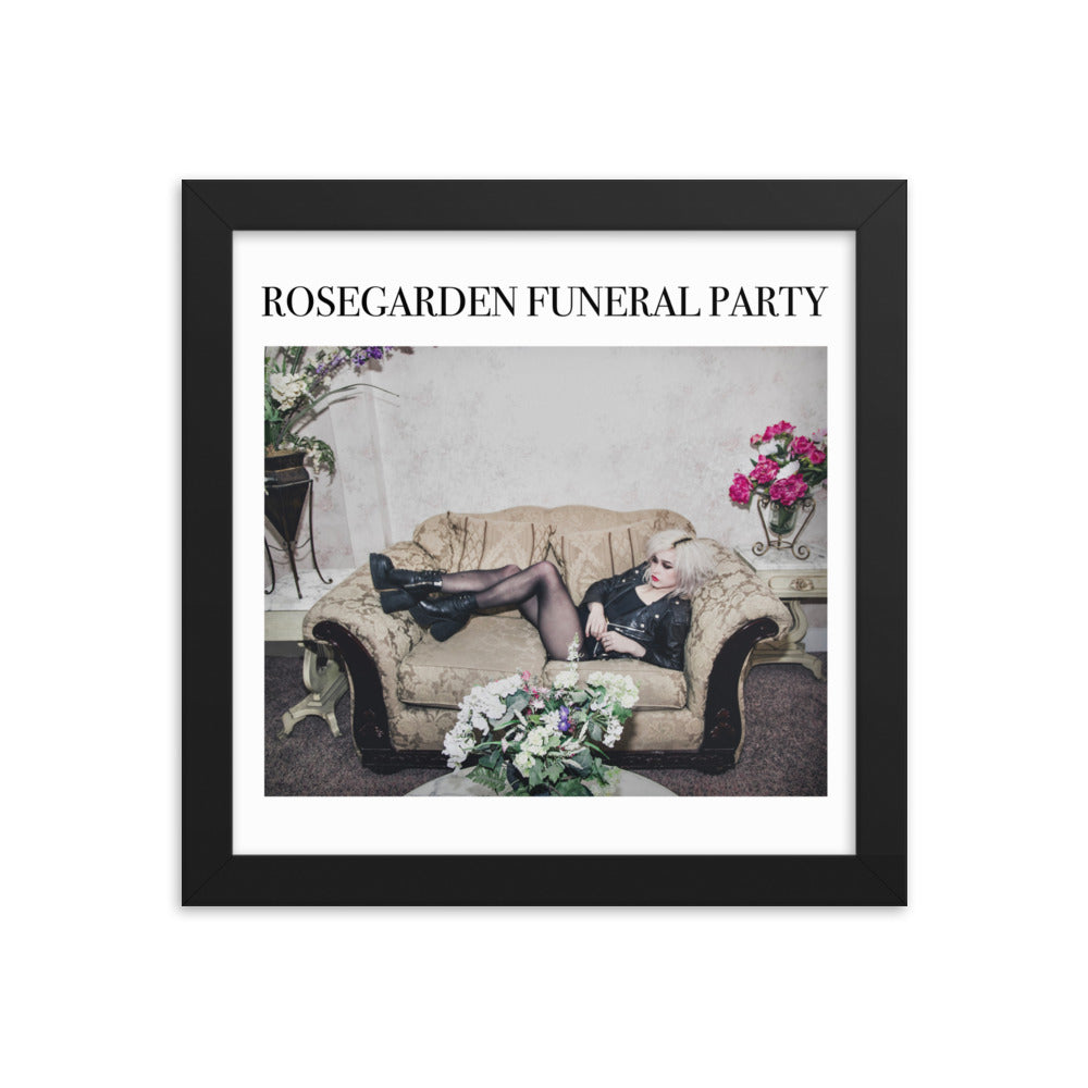 Framed Flower poster