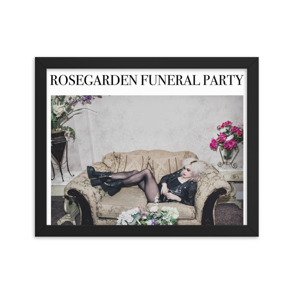 Framed Flower poster