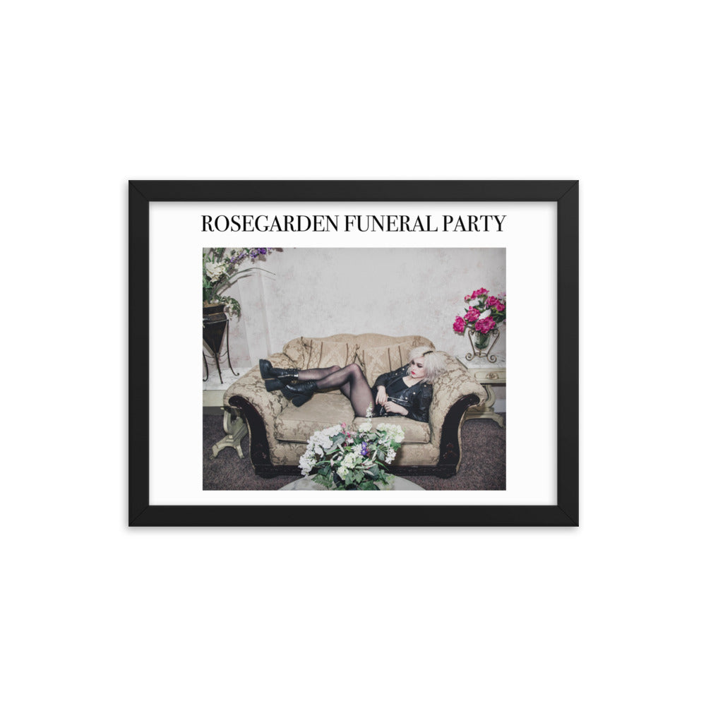 Framed Flower poster