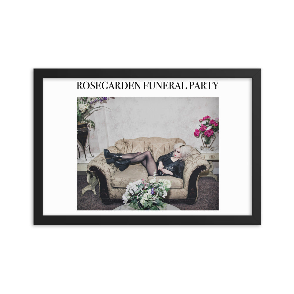 Framed Flower poster