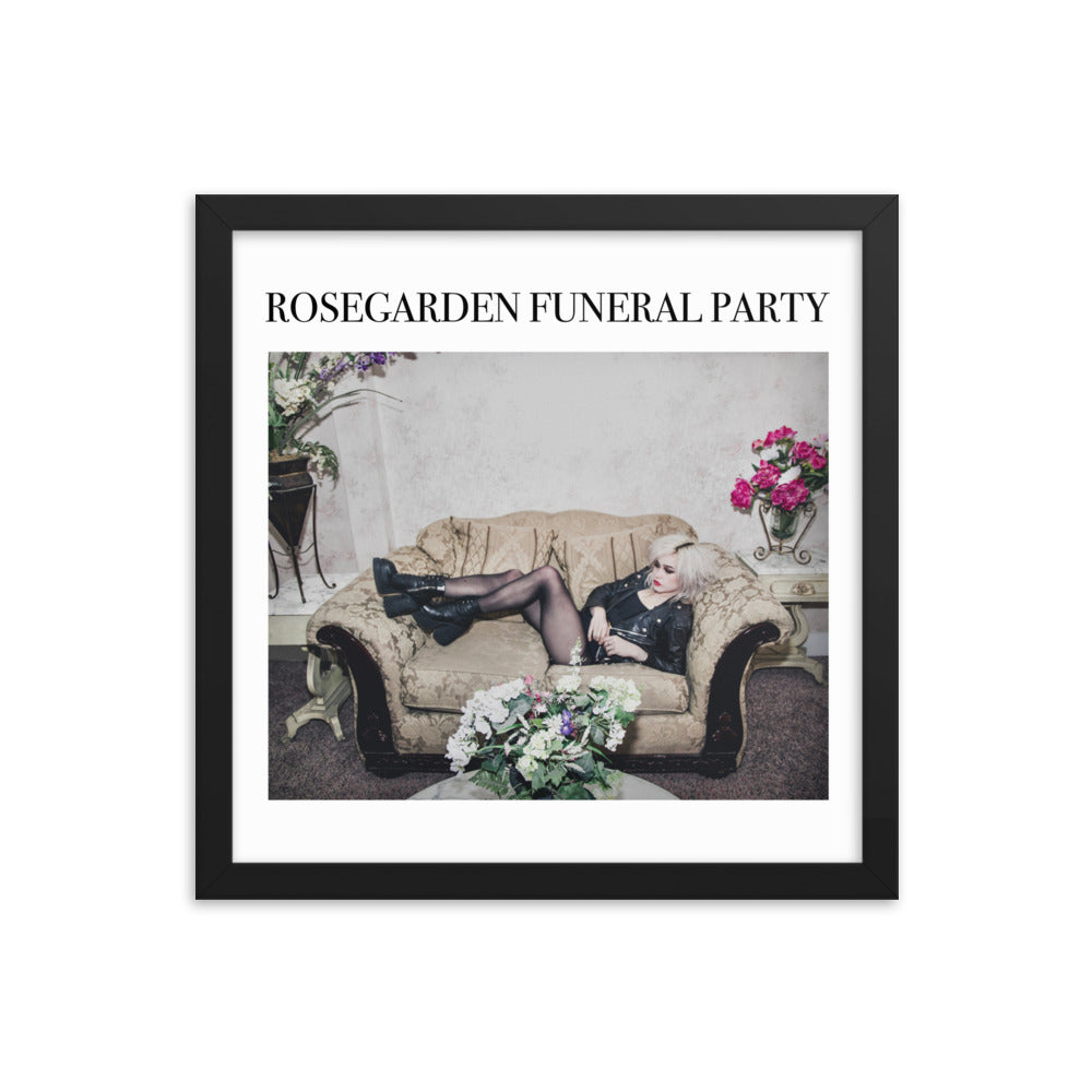 Framed Flower poster