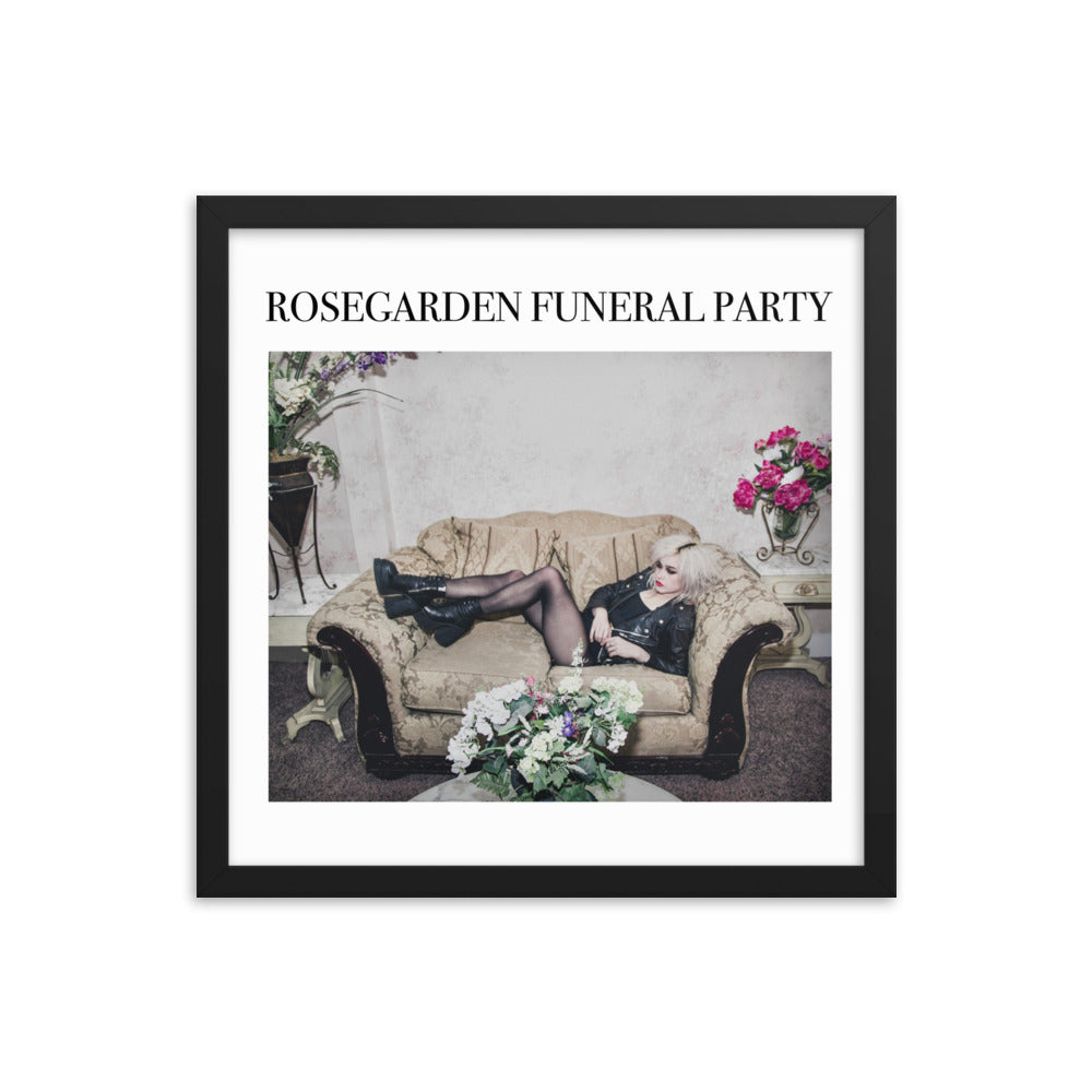 Framed Flower poster