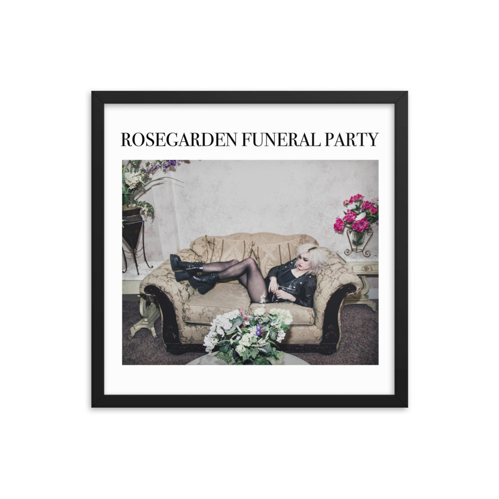 Framed Flower poster