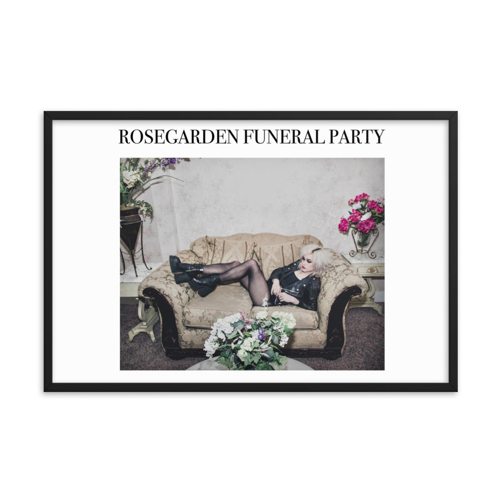 Framed Flower poster