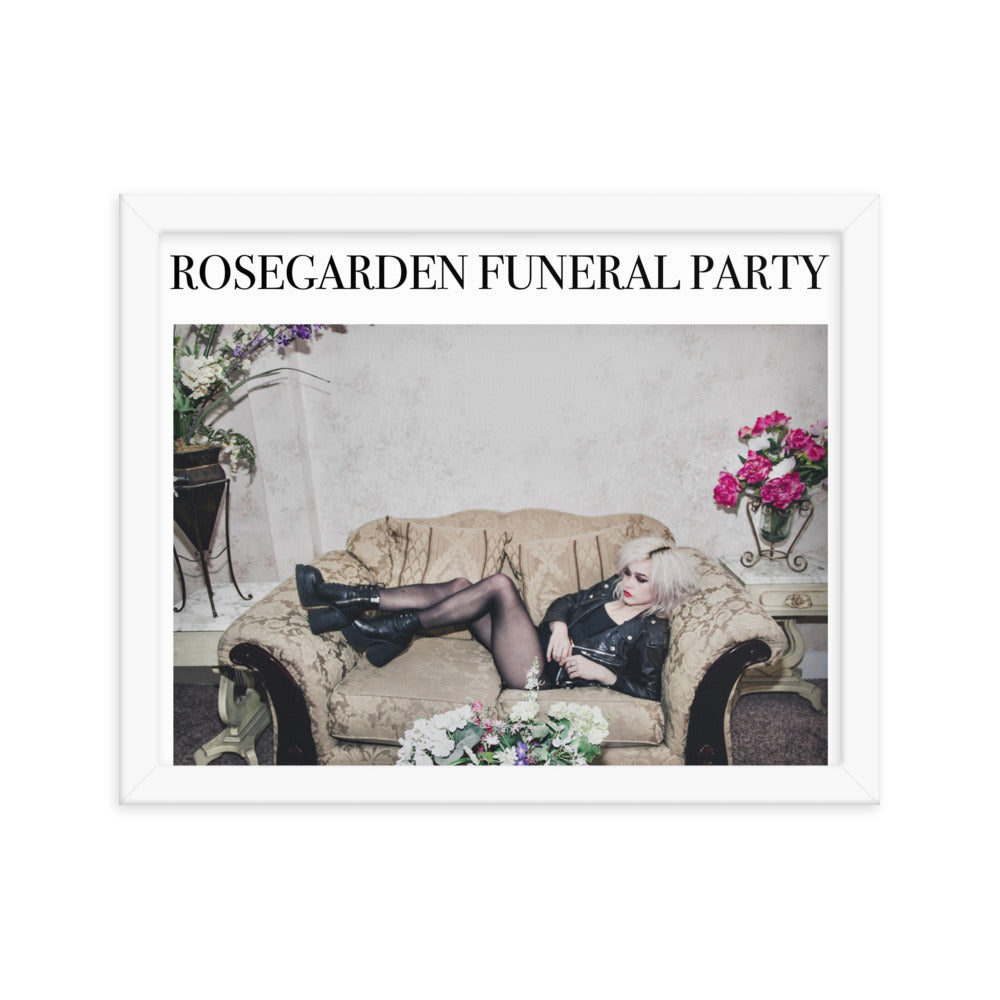 Framed Flower poster