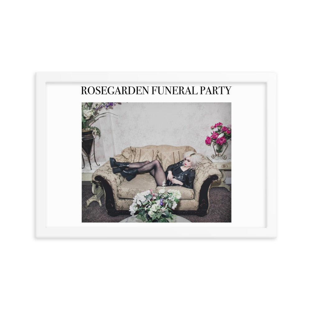 Framed Flower poster