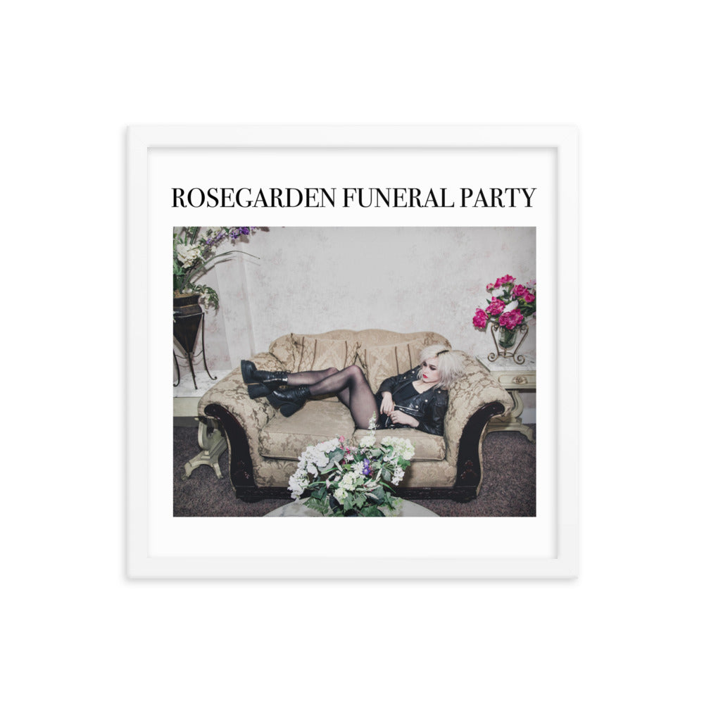 Framed Flower poster