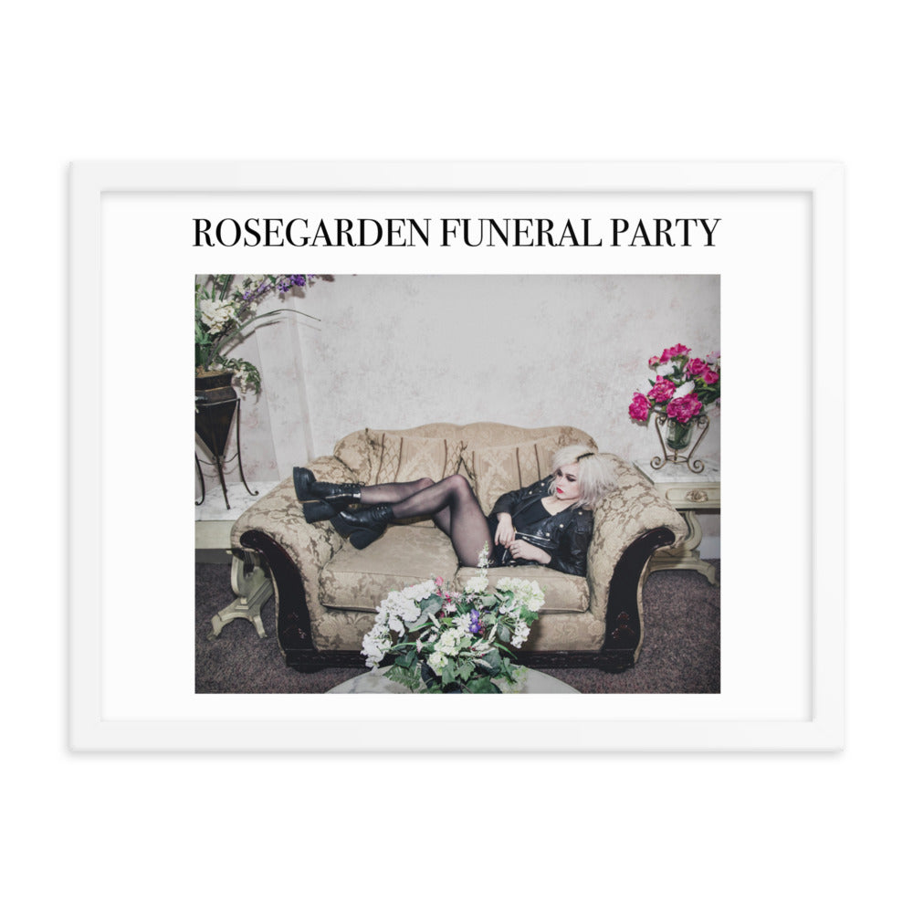 Framed Flower poster